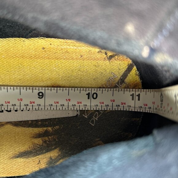 Steve Madden Chukka Boot Mens Size 10 Taftan Blue Suede Ankle Lace Up Round Toe - Picture 8 of 11